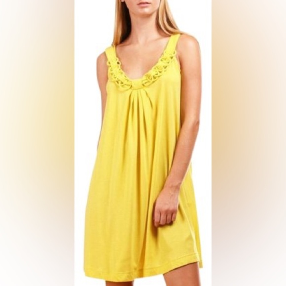 See By Chloe Ring Detail Dress 4 Yellow
